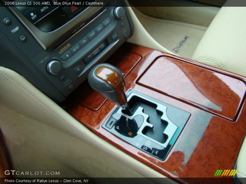 Blue Onyx Pearl / Cashmere 2006 Lexus GS 300 AWD