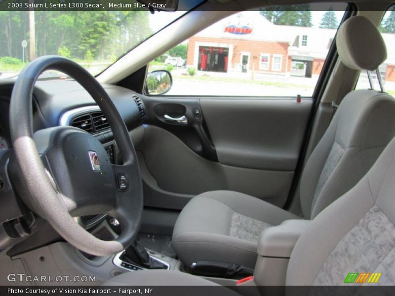 Medium Blue / Gray 2003 Saturn L Series L300 Sedan