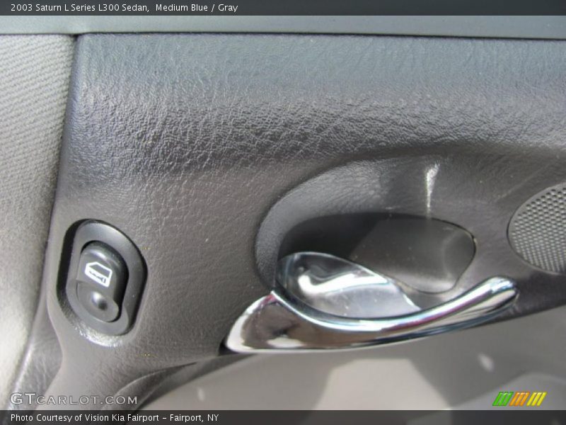 Medium Blue / Gray 2003 Saturn L Series L300 Sedan