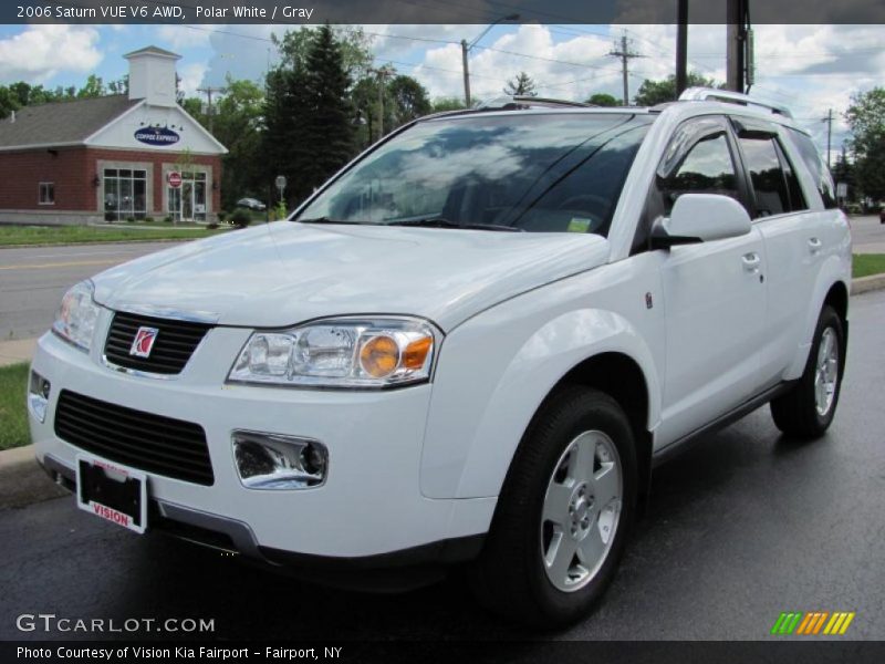 Polar White / Gray 2006 Saturn VUE V6 AWD