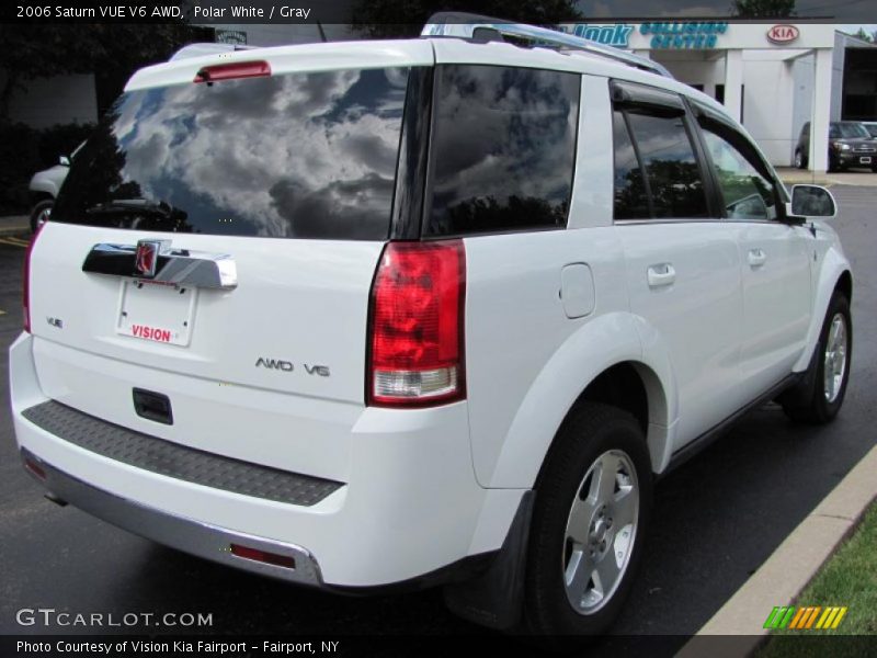Polar White / Gray 2006 Saturn VUE V6 AWD