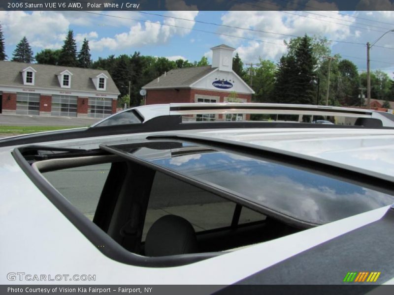 Polar White / Gray 2006 Saturn VUE V6 AWD