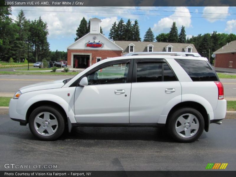 Polar White / Gray 2006 Saturn VUE V6 AWD