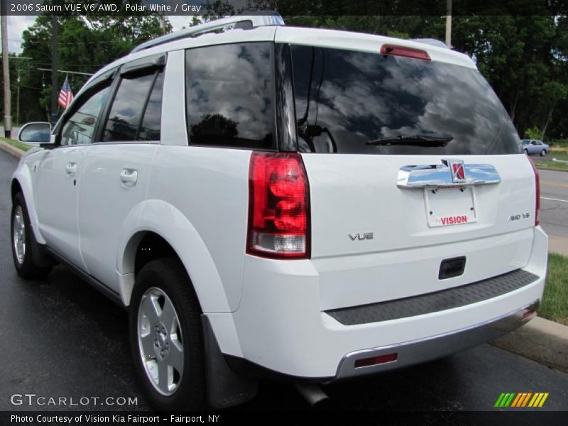 Polar White / Gray 2006 Saturn VUE V6 AWD