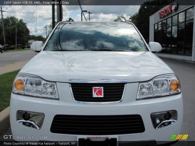 Polar White / Gray 2006 Saturn VUE V6 AWD