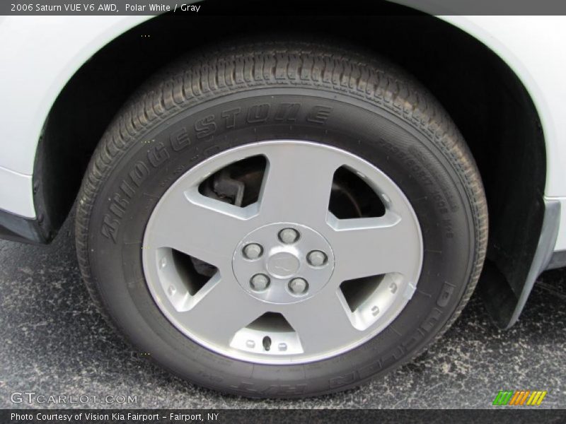 Polar White / Gray 2006 Saturn VUE V6 AWD