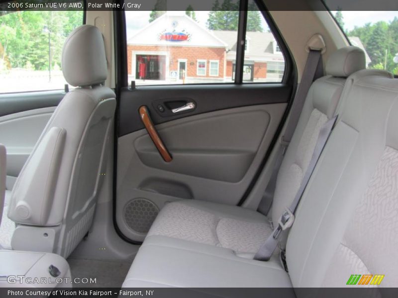 Polar White / Gray 2006 Saturn VUE V6 AWD