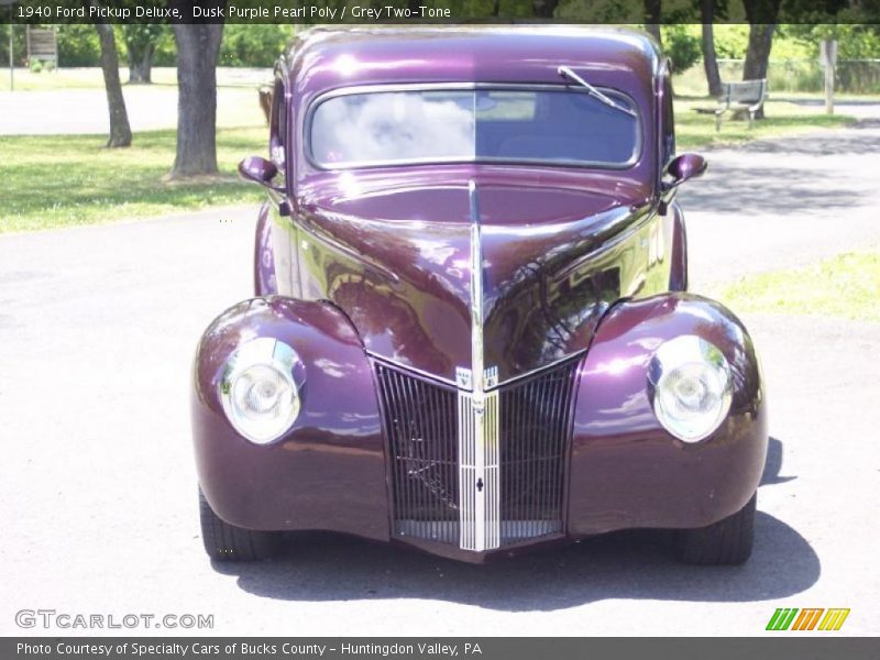 Dusk Purple Pearl Poly / Grey Two-Tone 1940 Ford Pickup Deluxe