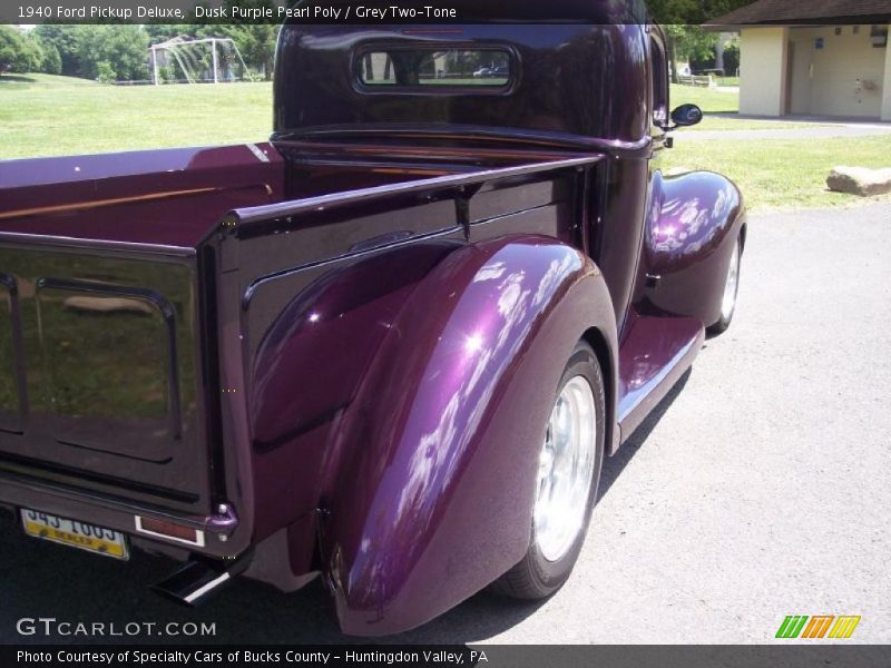 Dusk Purple Pearl Poly / Grey Two-Tone 1940 Ford Pickup Deluxe