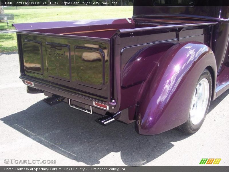 Dusk Purple Pearl Poly / Grey Two-Tone 1940 Ford Pickup Deluxe