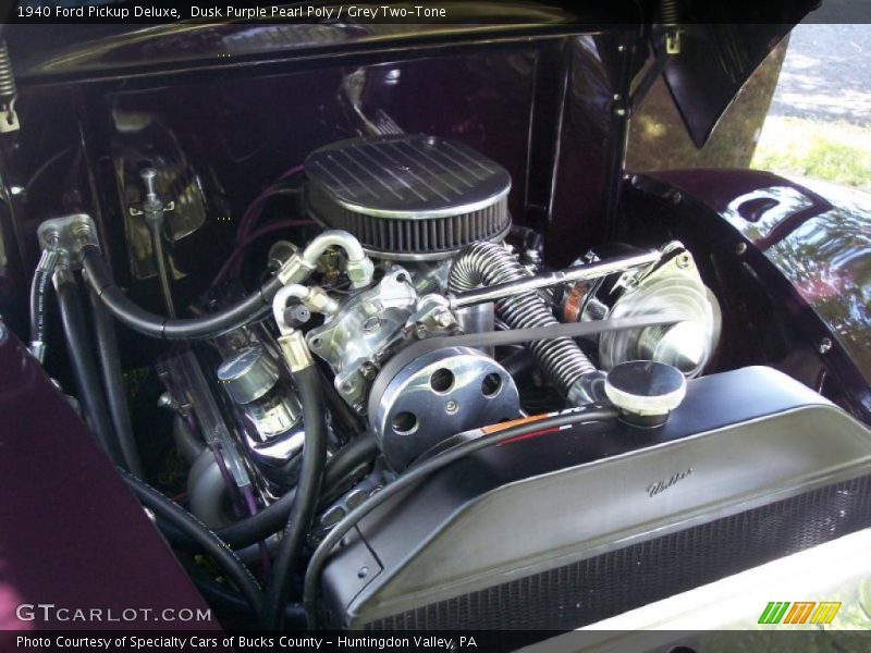 Dusk Purple Pearl Poly / Grey Two-Tone 1940 Ford Pickup Deluxe