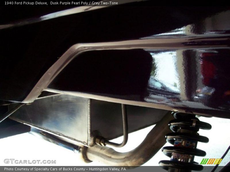 Dusk Purple Pearl Poly / Grey Two-Tone 1940 Ford Pickup Deluxe