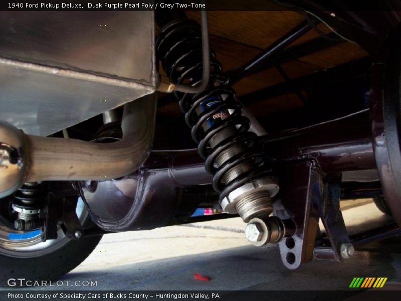 Dusk Purple Pearl Poly / Grey Two-Tone 1940 Ford Pickup Deluxe