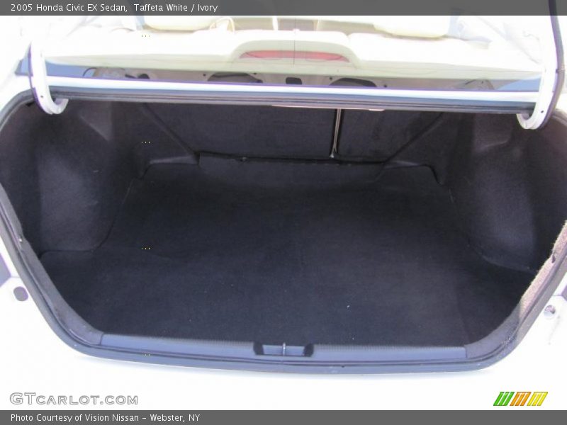 Taffeta White / Ivory 2005 Honda Civic EX Sedan