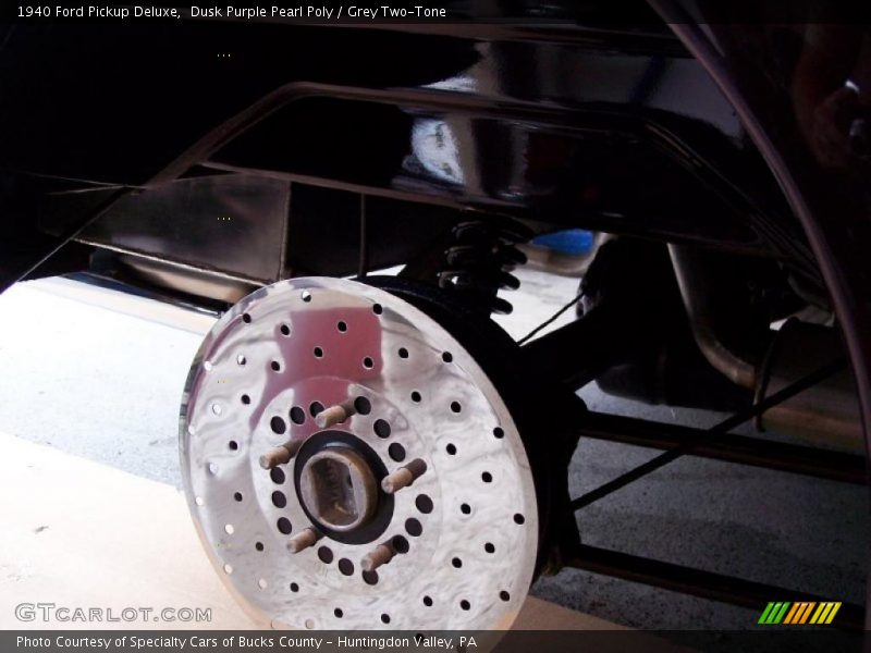 Dusk Purple Pearl Poly / Grey Two-Tone 1940 Ford Pickup Deluxe