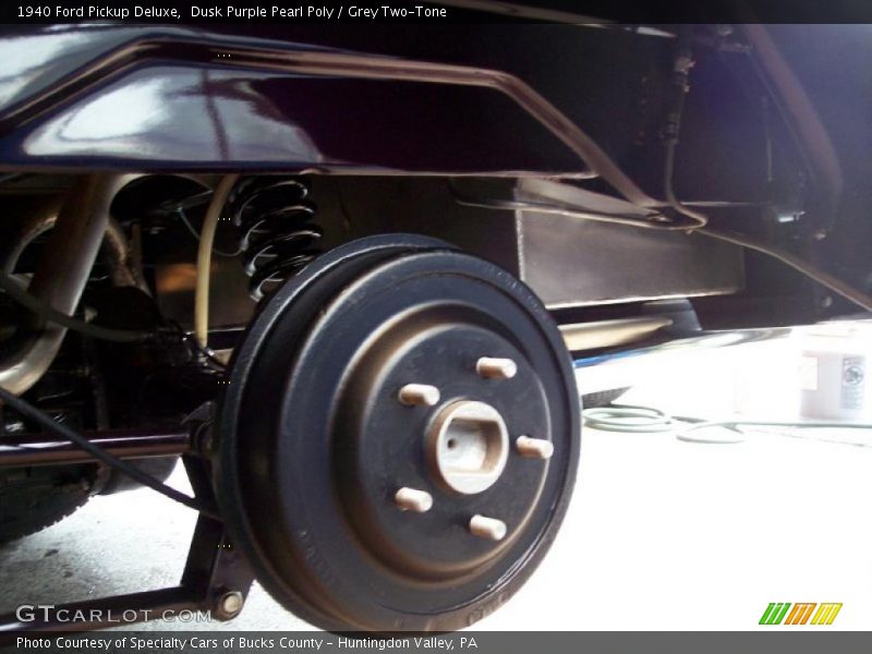 Dusk Purple Pearl Poly / Grey Two-Tone 1940 Ford Pickup Deluxe