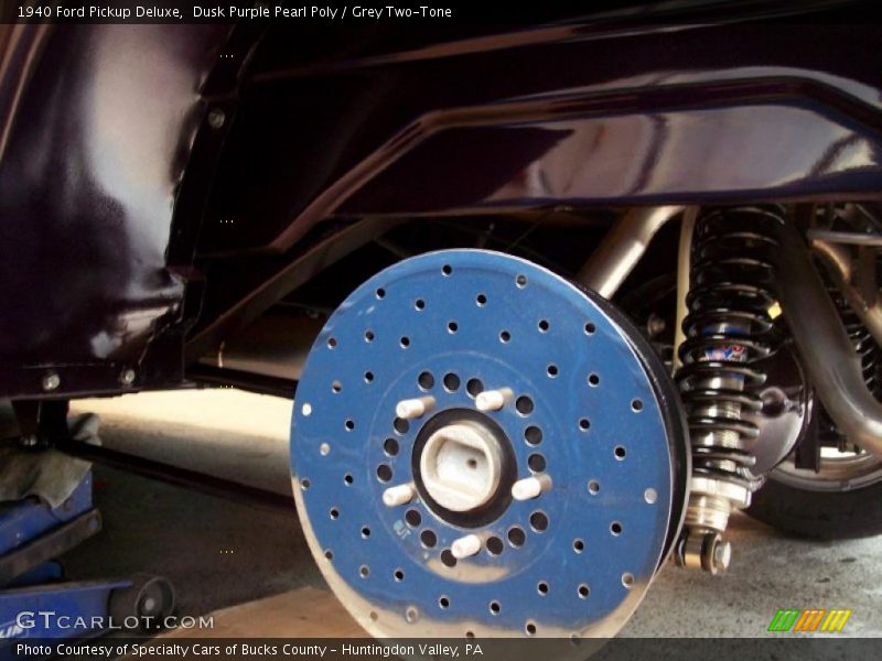 Dusk Purple Pearl Poly / Grey Two-Tone 1940 Ford Pickup Deluxe