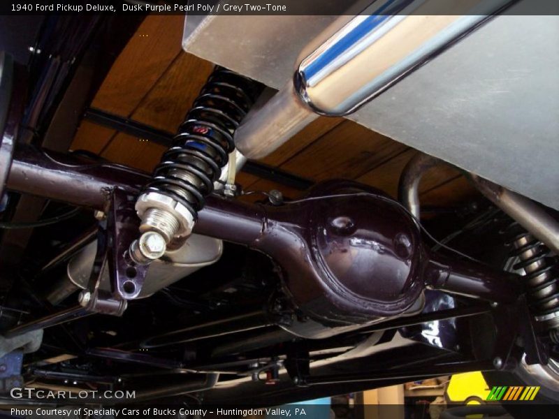 Dusk Purple Pearl Poly / Grey Two-Tone 1940 Ford Pickup Deluxe