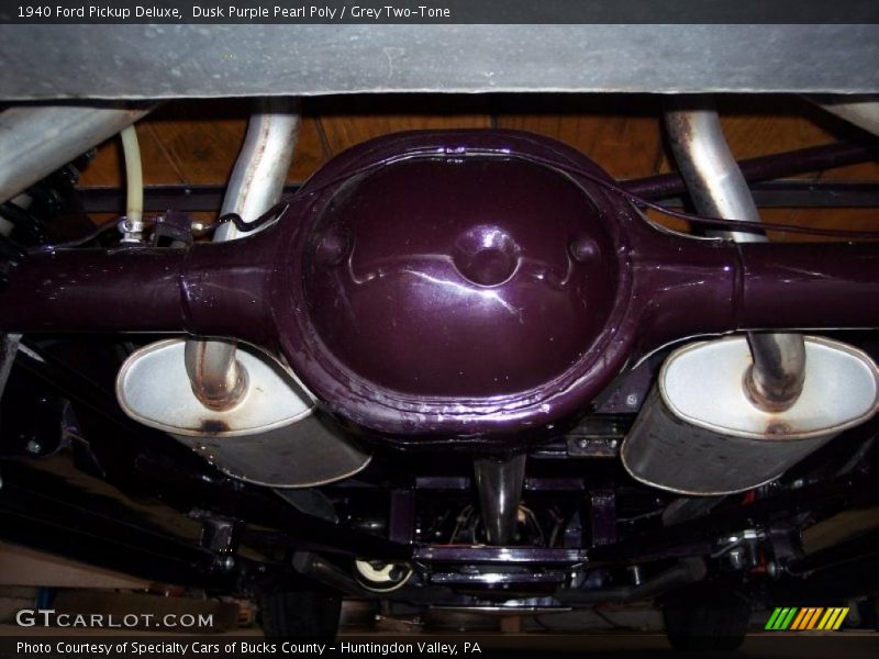 Dusk Purple Pearl Poly / Grey Two-Tone 1940 Ford Pickup Deluxe