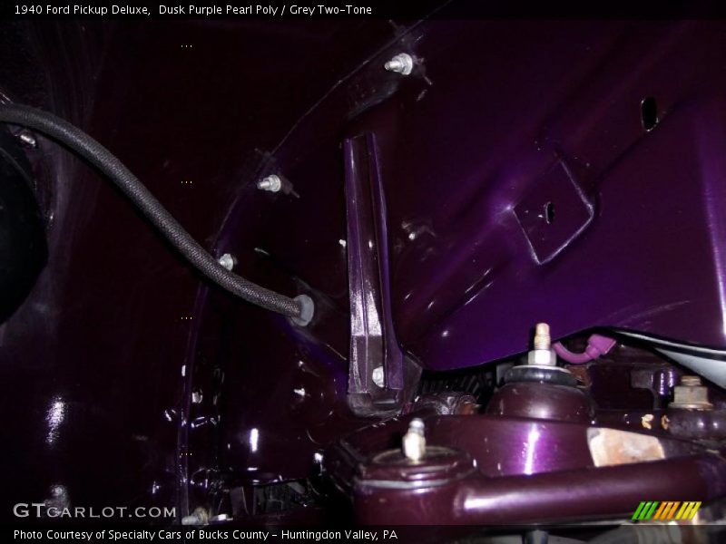 Dusk Purple Pearl Poly / Grey Two-Tone 1940 Ford Pickup Deluxe