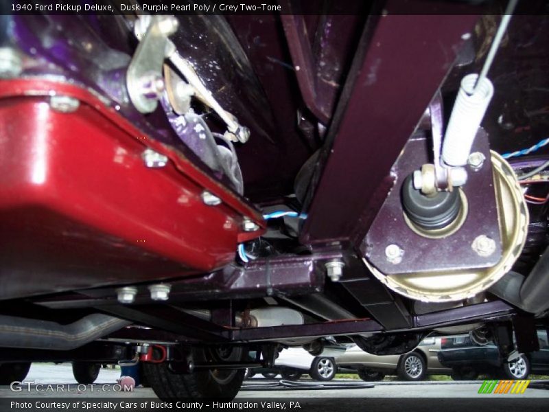 Dusk Purple Pearl Poly / Grey Two-Tone 1940 Ford Pickup Deluxe