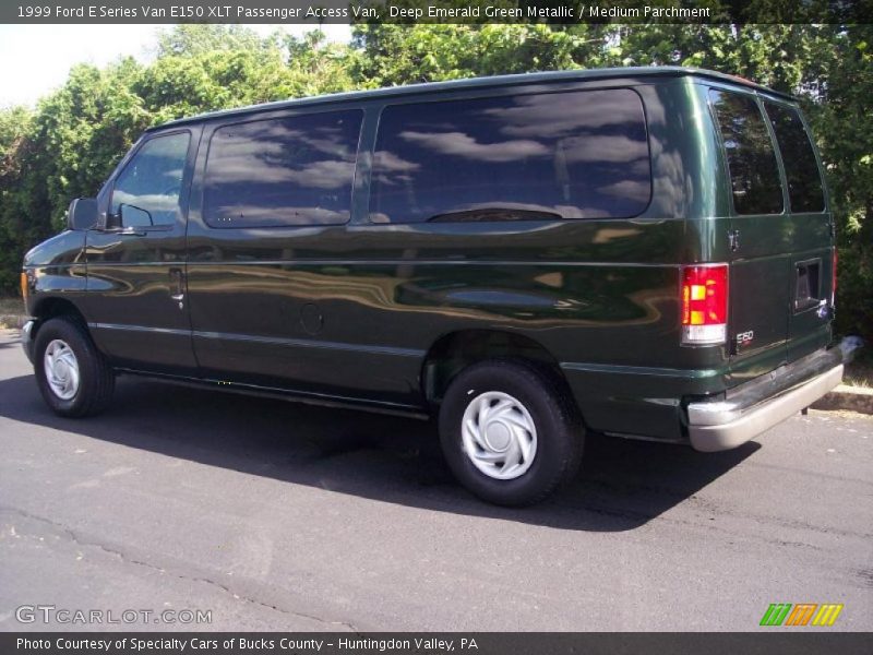 Deep Emerald Green Metallic / Medium Parchment 1999 Ford E Series Van E150 XLT Passenger Access Van