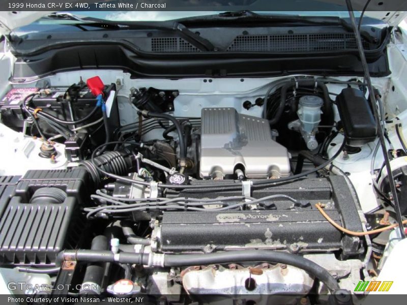 Taffeta White / Charcoal 1999 Honda CR-V EX 4WD