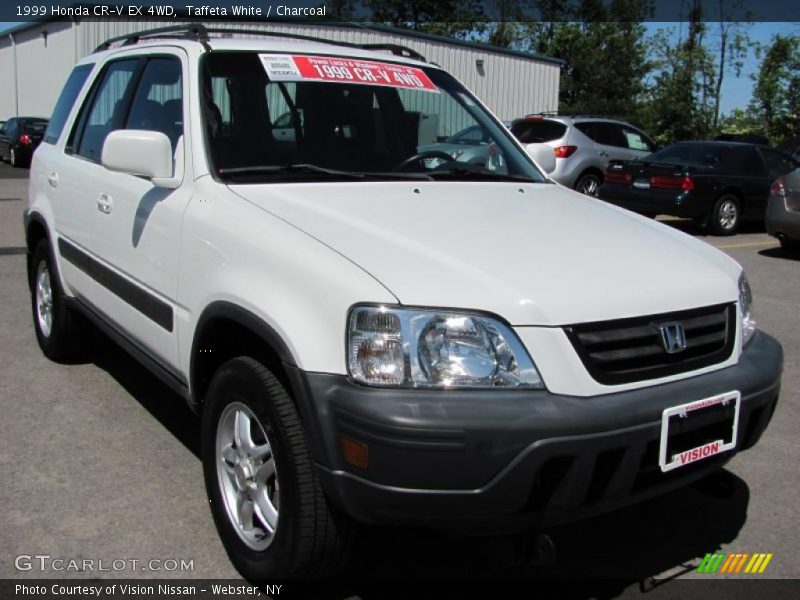 Taffeta White / Charcoal 1999 Honda CR-V EX 4WD