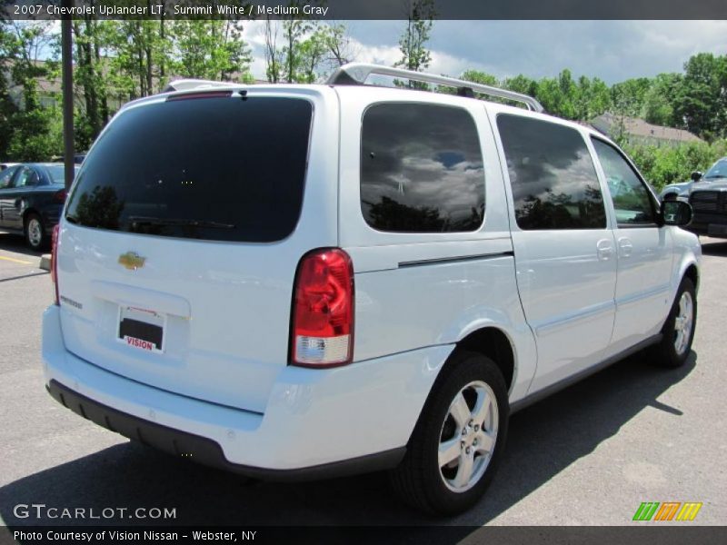 Summit White / Medium Gray 2007 Chevrolet Uplander LT