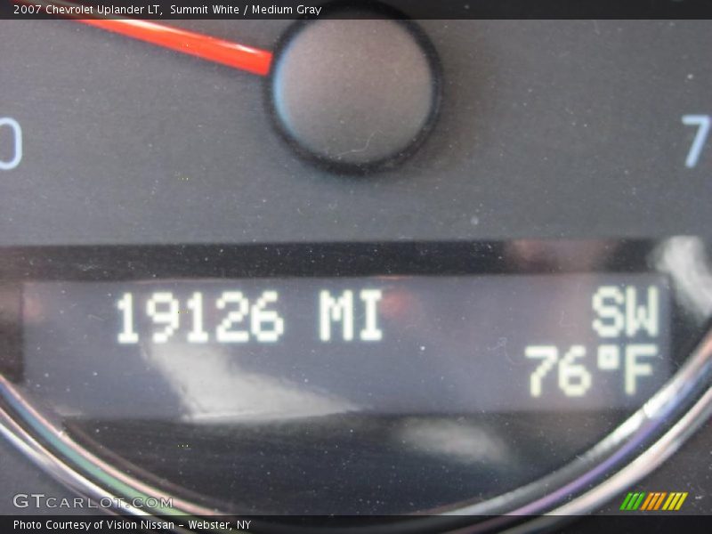 Summit White / Medium Gray 2007 Chevrolet Uplander LT