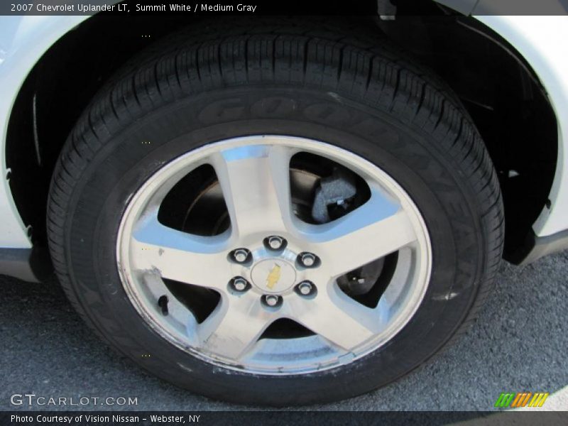 Summit White / Medium Gray 2007 Chevrolet Uplander LT