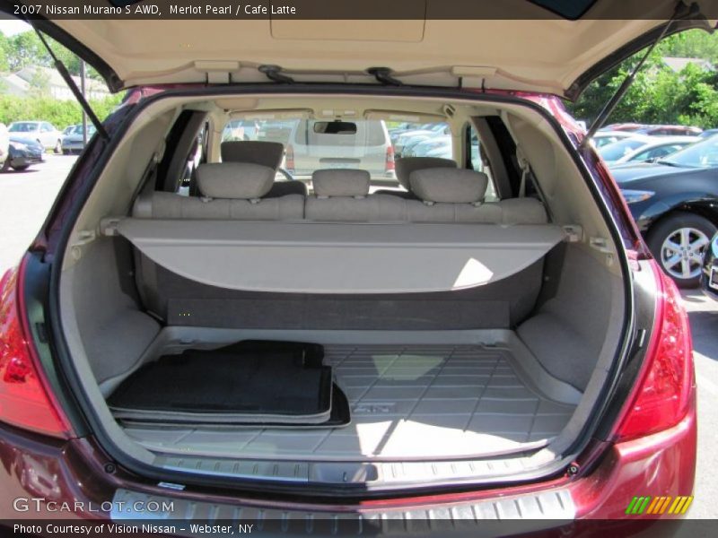 Merlot Pearl / Cafe Latte 2007 Nissan Murano S AWD
