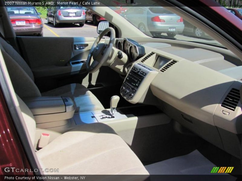 Merlot Pearl / Cafe Latte 2007 Nissan Murano S AWD