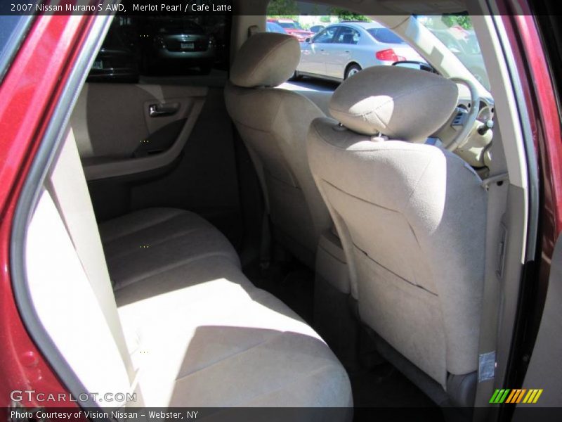 Merlot Pearl / Cafe Latte 2007 Nissan Murano S AWD