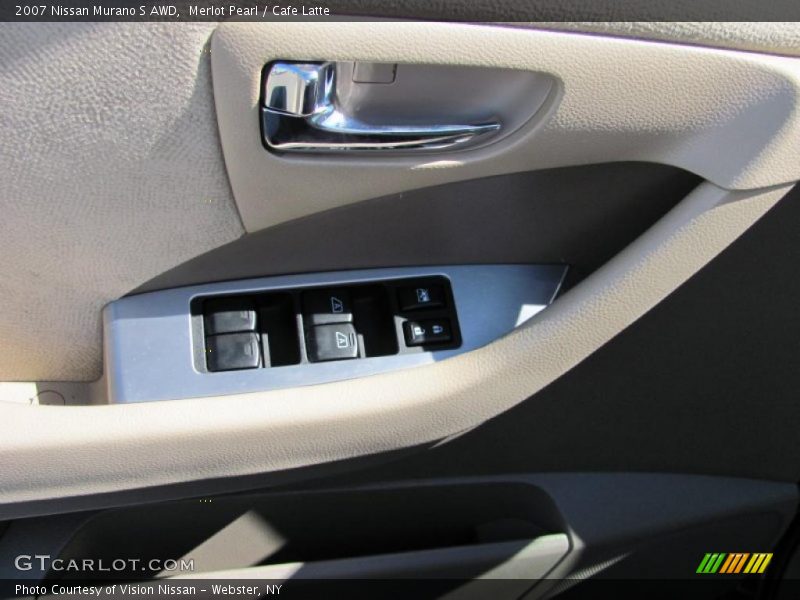 Merlot Pearl / Cafe Latte 2007 Nissan Murano S AWD