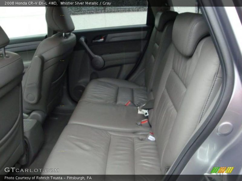 Whistler Silver Metallic / Gray 2008 Honda CR-V EX-L 4WD