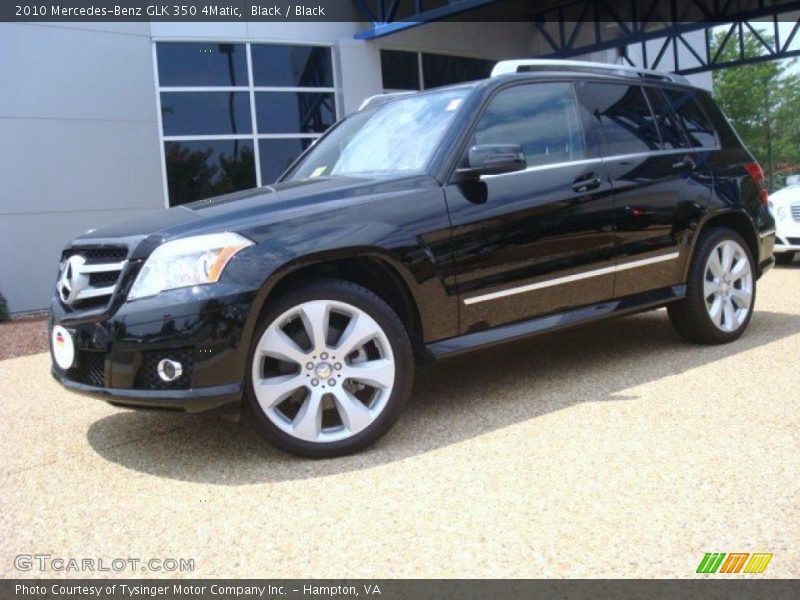 Black / Black 2010 Mercedes-Benz GLK 350 4Matic