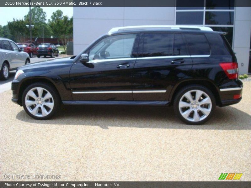 Black / Black 2010 Mercedes-Benz GLK 350 4Matic