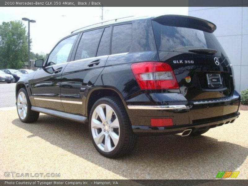 Black / Black 2010 Mercedes-Benz GLK 350 4Matic