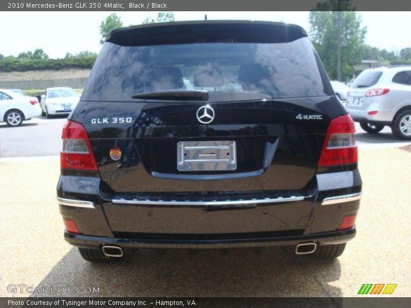 Black / Black 2010 Mercedes-Benz GLK 350 4Matic