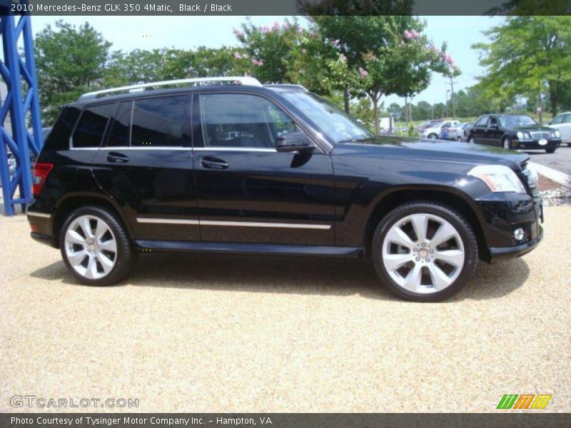 Black / Black 2010 Mercedes-Benz GLK 350 4Matic
