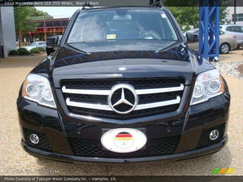 Black / Black 2010 Mercedes-Benz GLK 350 4Matic