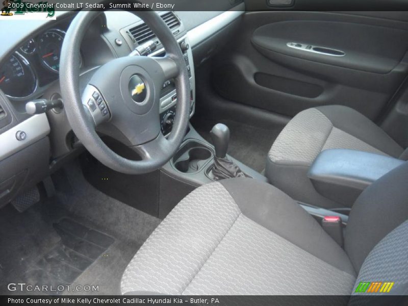 Summit White / Ebony 2009 Chevrolet Cobalt LT Sedan
