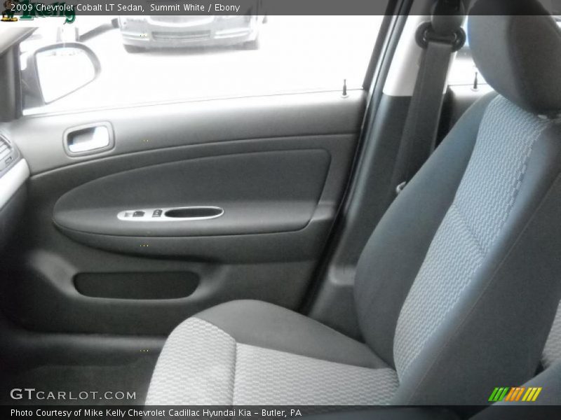 Summit White / Ebony 2009 Chevrolet Cobalt LT Sedan
