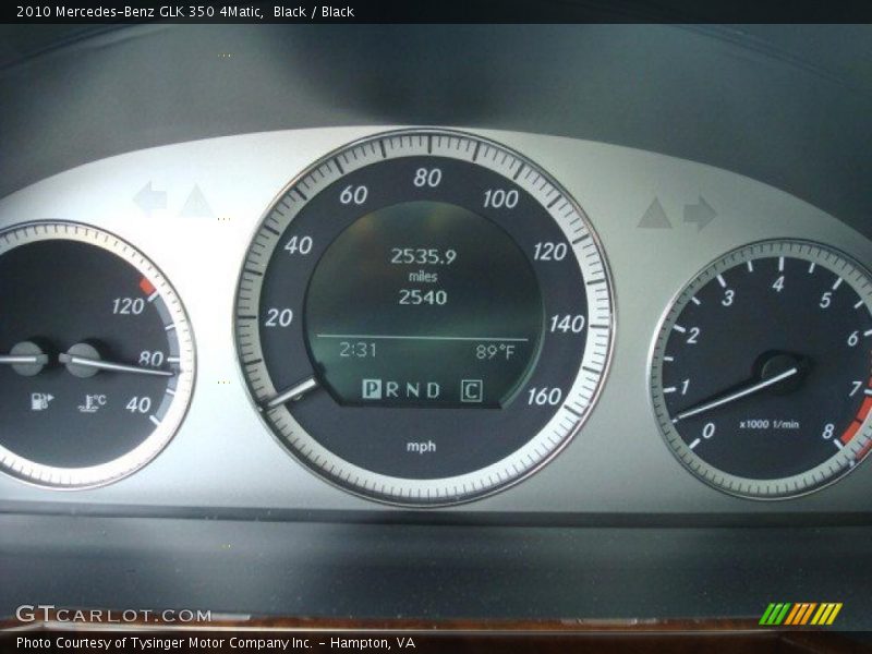 Black / Black 2010 Mercedes-Benz GLK 350 4Matic