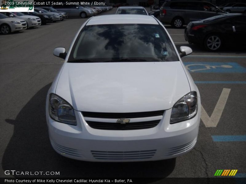 Summit White / Ebony 2009 Chevrolet Cobalt LT Sedan