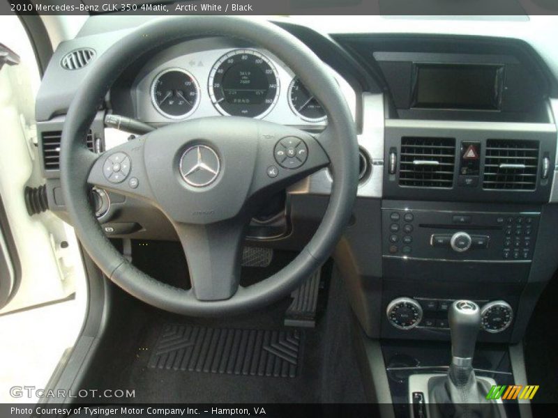 Arctic White / Black 2010 Mercedes-Benz GLK 350 4Matic