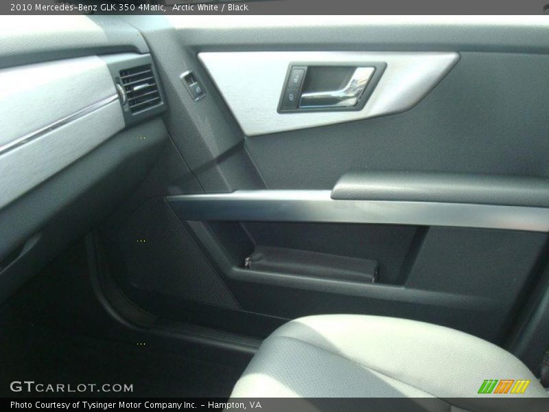 Arctic White / Black 2010 Mercedes-Benz GLK 350 4Matic