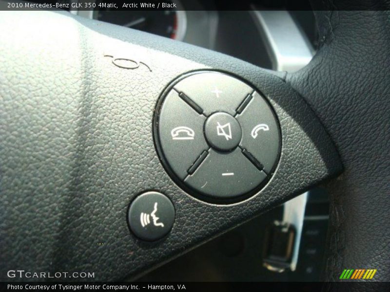 Arctic White / Black 2010 Mercedes-Benz GLK 350 4Matic