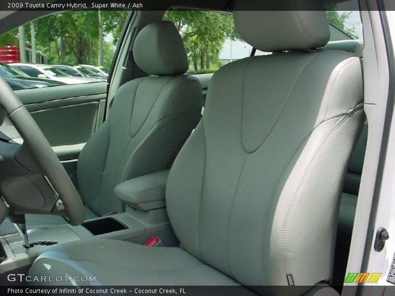 Super White / Ash 2009 Toyota Camry Hybrid